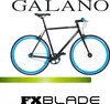Galano Blade Fixie bike 28 pollici singlespeed 165 - 195 cm Anteprima dell’immagine prodotto 2
