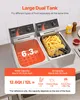 VEVOR wunicorn Fritteuse 295 x 235 x 150 mm Commercial Produktbild-Vorschau 11
