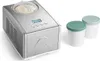 An ice cream maker with two storage containers on a white background. Produktbild-Vorschau