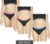 Damesslip Puma String 3p Roze-orchidee-blauw Mix Productafbeelding-voorbeeld 2