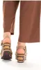 Rieker Damen-Wedges-Sandalette mit Keilabsatz Beige-Braun, Produktbild-Vorschau 13