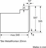 Siemens EQ110KAVB Herdset 66l LED-Display Bedienknebel Produktbild-Vorschau 19