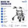 Standard Rollator Vermeiren 286i Carbon Produktbild-Vorschau 3