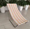 Klappbarer Strandstuhl, Sand, orange Streifen Produktbild-Vorschau 4
