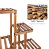 FATIVO Étagère à plantes en bois 115x25x96,5 cm – Support à Voir les images du produit 13