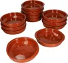 12er Set Cazuela mit Griffen Ton-Schale Bernd Ø 16cm Größe Produktbild-Vorschau 2