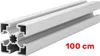 ALUMINIUM KONSTRUKTIONSPROFIL 45x45 R10 100cm ELOXIERT + Produktbild-Vorschau 13