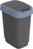 Rotho Abfalleimer 10 L Twist - Swingeimer 24,8 x 18,1 x Produktbild-Vorschau 1