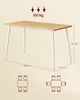 A dining table with dimensions and seating arrangements illustrated. Produktbild-Vorschau