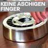 3 Gluttöter Aschenbecher Silber - Windgeschützt - Produktbild-Vorschau 4