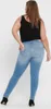 Only CARWILLY REG SK ANK DNM REA1467 NOO Light Blue Denim Produktbild-Vorschau 4