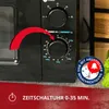 Mikrowelle 20l schwarz MPM-20-KMM-11 Produktbild-Vorschau 3