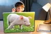 MuchoWow® Laptop Aufkleber Sticker Cover Tiere - Ferkel - Produktbild-Vorschau 3