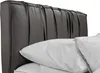 Graues Doppelbett Polster Betten Bettkasten Design Produktbild-Vorschau 1