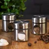 com-four® 12-teiliges Gewürzstreuer Set aus Edelstahl für Produktbild-Vorschau 2