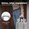 9er Flaschentasche Filz – Flaschenträger für bis zu 9 Produktbild-Vorschau 6