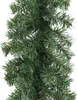 A close-up, full-frame shot of a green artificial Christmas garland against a white background. Produktbild-Vorschau