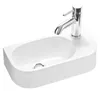 Gäste WC Waschbecken PARK 40x20 cm aus Mineralguss für Produktbild-Vorschau 1
