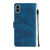 Hülle für iPhone XS Max Prägung Flip Leder Brieftasche Produktbild-Vorschau 4