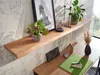 Etagère murale en acacia massif 140 cm | Wohnling Voir les images du produit 5
