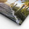 Bild auf Leinwand - Leinwandbild - 5 Teile - Strand Palmen Produktbild-Vorschau 5