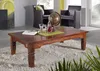 MASSIVMOEBEL24 | Table basse 110x60 Acacia laqué Nougat Voir les images du produit 6