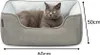 lionto Wendesofa für Katzen, 2-in-1 Katzenbett, weich Produktbild-Vorschau 5