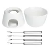 HI Schokoladen-Fondue Schokoladenfondue aus Porzellan 24672 Produktbild-Vorschau 2
