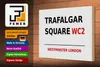 Holzschild London 30x20cm Westminster Trafalgar Square WC2 Produktbild-Vorschau 3