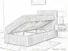 Boxspringbett RALFI 100 x 200 cm (Rechte Seit) mit Produktbild-Vorschau 5