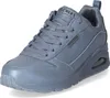 A single gray Skechers sneaker is shown from a three-quarter front angle against a white background. Náhľad obrázku produktu