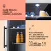 Klarstein Mini Kühlschrank mit Glastür, Mini-Kühlschrank Produktbild-Vorschau 4