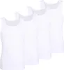 TOM TAILOR Herren Tank-Top weiß uni 4er Pack Größe: 5 Produktbild-Vorschau 1