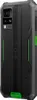 A rear view of a rugged black smartphone with green accents. Produktbild-Vorschau