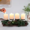 Kerzenhalter Adventskranz 4er Set, Metall Kerzenst?nder 4 Produktbild-Vorschau 3