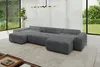 ALTDECOR Ecksofa in U-Form mit Schlaffunktion und Produktbild-Vorschau 5