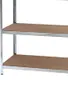 Regály Wiltec pro vysoké zatížení 160x60x180cm, Náhled obrázku produktu 5