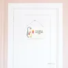 Mr. & Mrs. Panda Schild Pinguin Pommes DIN A5 - Weiß - Produktbild-Vorschau 2