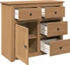 vidaXL Komoda so zásuvkami PANAMA 93 x 40 x 80 cm z Náhľad obrázku produktu 5