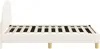 vidaXL Kinderbettgestell mit Kopfteil Creme 80 x 160 cm Produktbild-Vorschau 6
