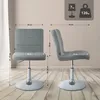 CLP Stuhl Ricky Stoff grau Produktbild-Vorschau 7