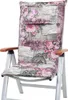Auflage Hochlehner Rom 0798 rosa-grau Blumen Landhaus Produktbild-Vorschau 2
