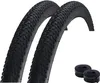 2 x Roverstone 29" Fahrradreifen Schwarz 57-622 (29 x Produktbild-Vorschau 2