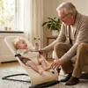 DERYAN Buddy Babyschaukel - Nougat Produktbild-Vorschau 7