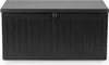 Cassetta da giardino 109 x 51 x 55 cm 270 litri nero Anteprima dell’immagine prodotto 5