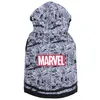 A dog hoodie with a Marvel comic print. Podgląd zdjęcia produktu
