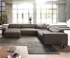 DELIFE Wohnlandschaft Sirpio XL 360x260 cm Mikrofaser Produktbild-Vorschau 2