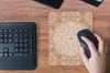 MuchoWow® Mauspad Mousepad Henna - Mandala - Schablonen Produktbild-Vorschau 4