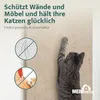 Kratzbrett Katzenkratzbrett 80x28 cm Eckkratzbrett Produktbild-Vorschau 2
