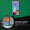 Küche Wohnzimmer Wand Leinwand Uhr Geräuschlos 30x60 Boot Produktbild-Vorschau 5